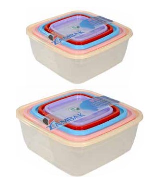 SET DE ENVASES CUADR