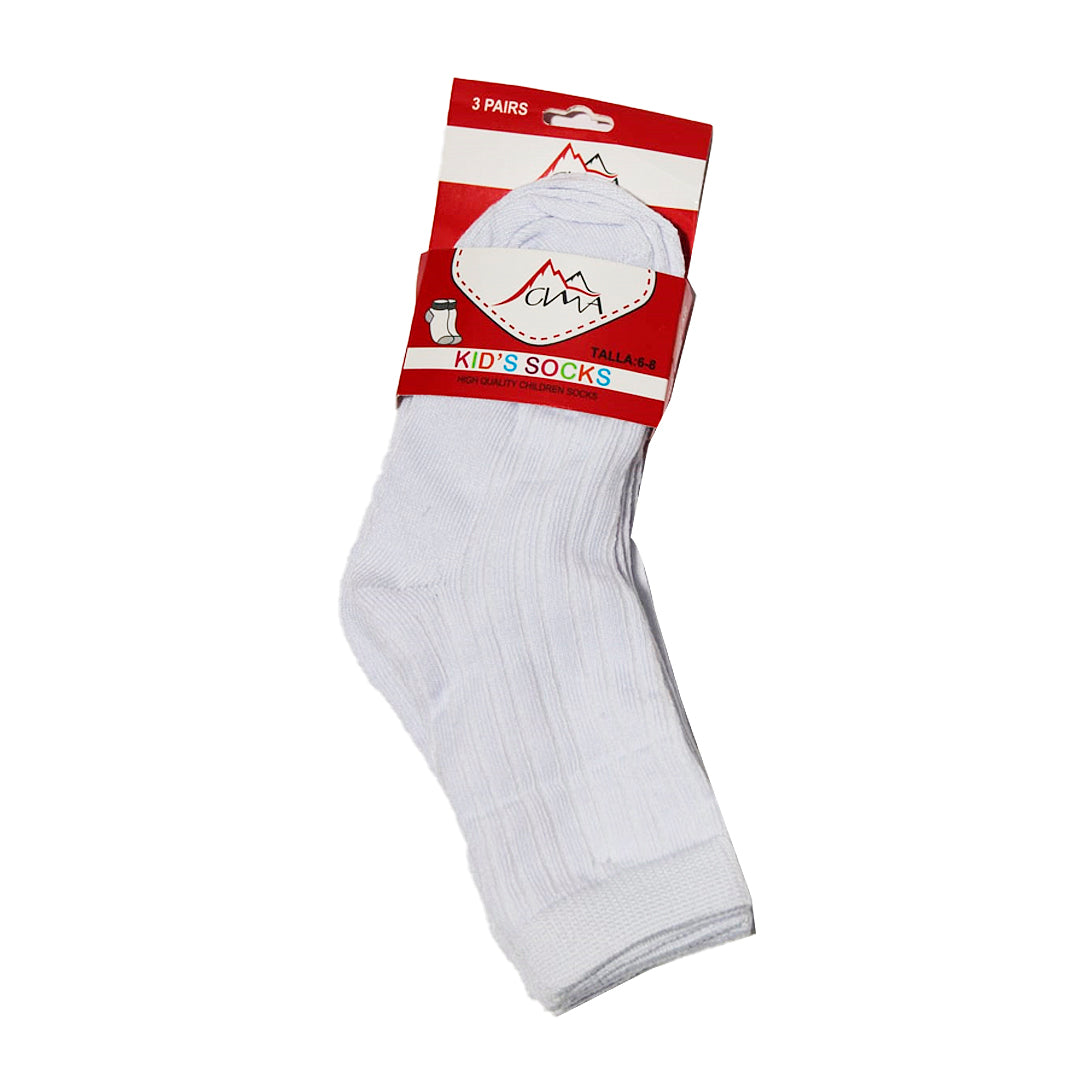 MEDIA ESCOLAR BLANCO