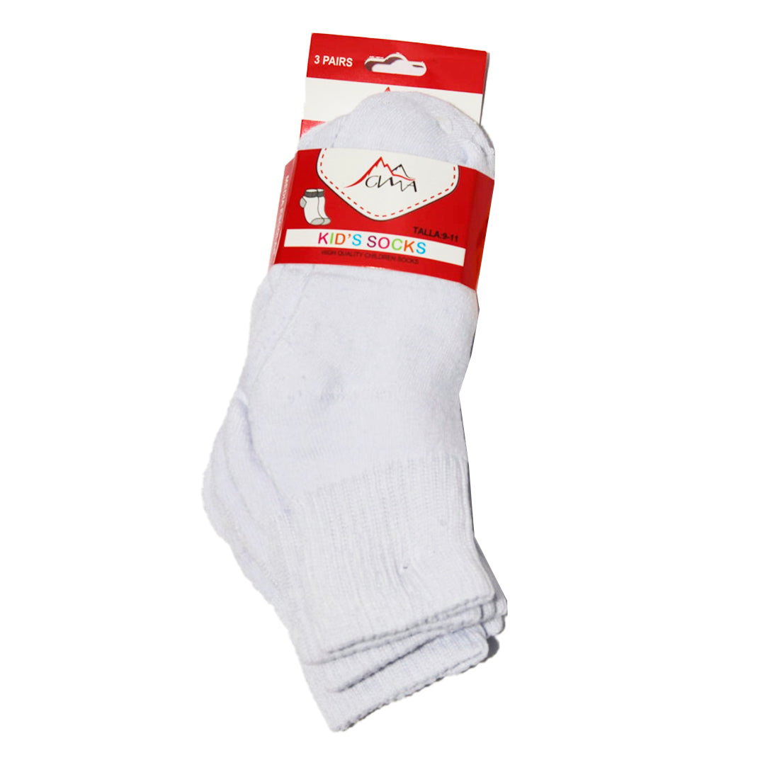 MEDIA ESCOLAR BLANCA