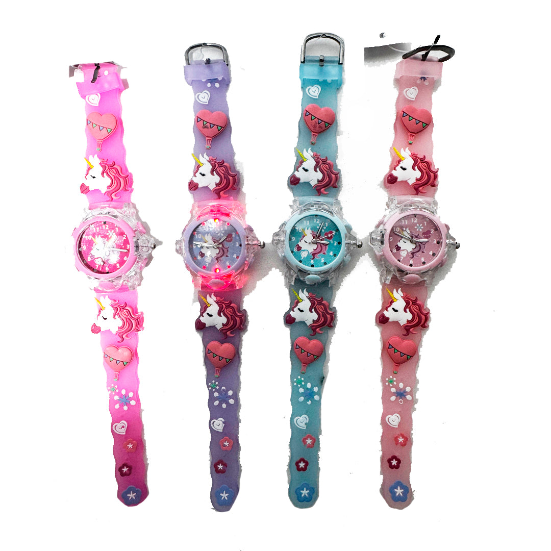 RELOJ DE NIÑA C/LUCE