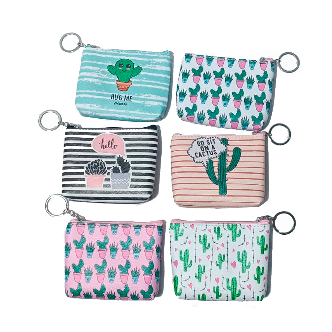 MONEDEROS DE CACTUS