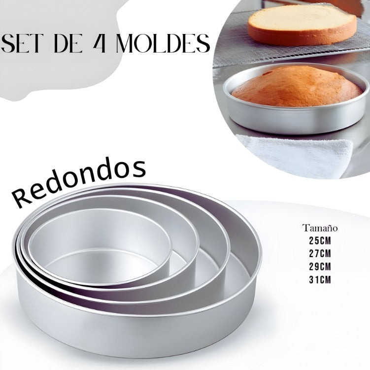 SET DE 4 MOLDES REDO