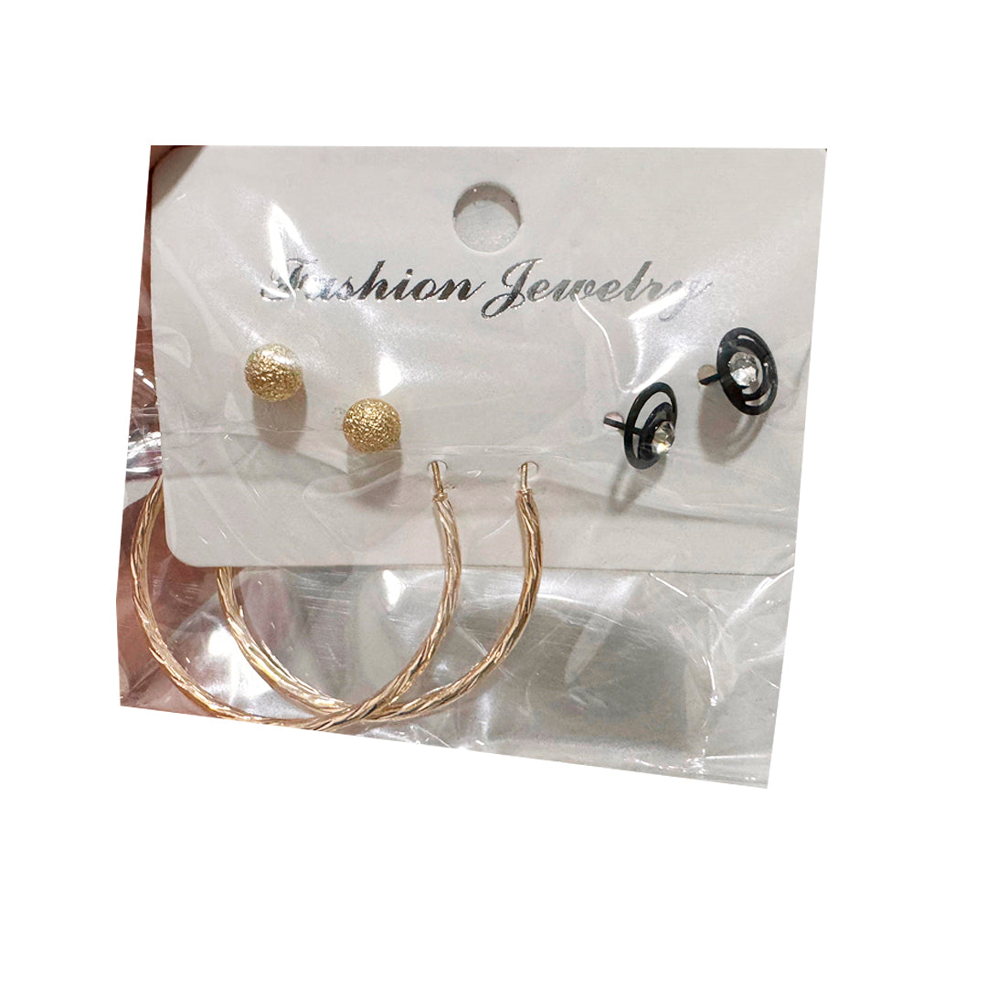 SET DE ARETES DE FAN