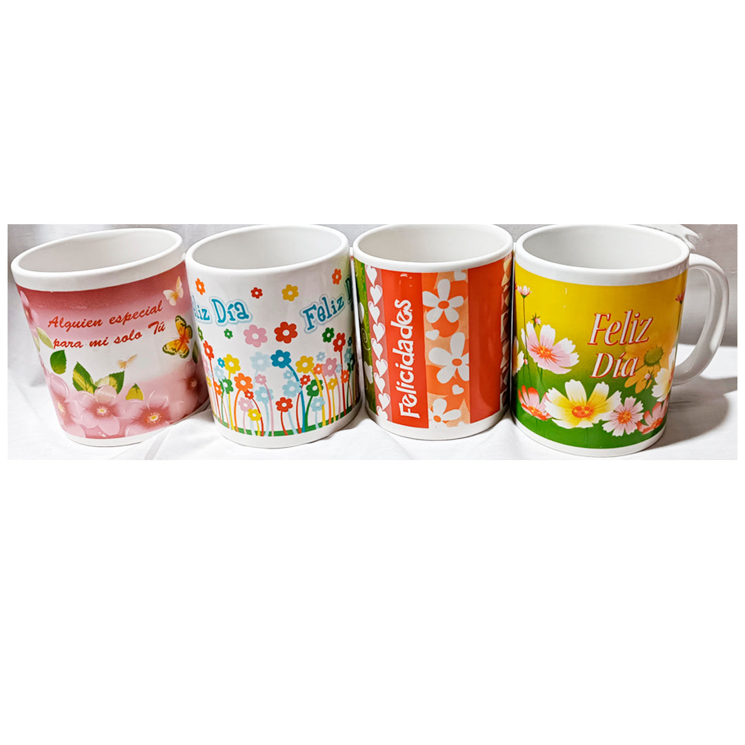 TAZAS DE CERAMICA FE