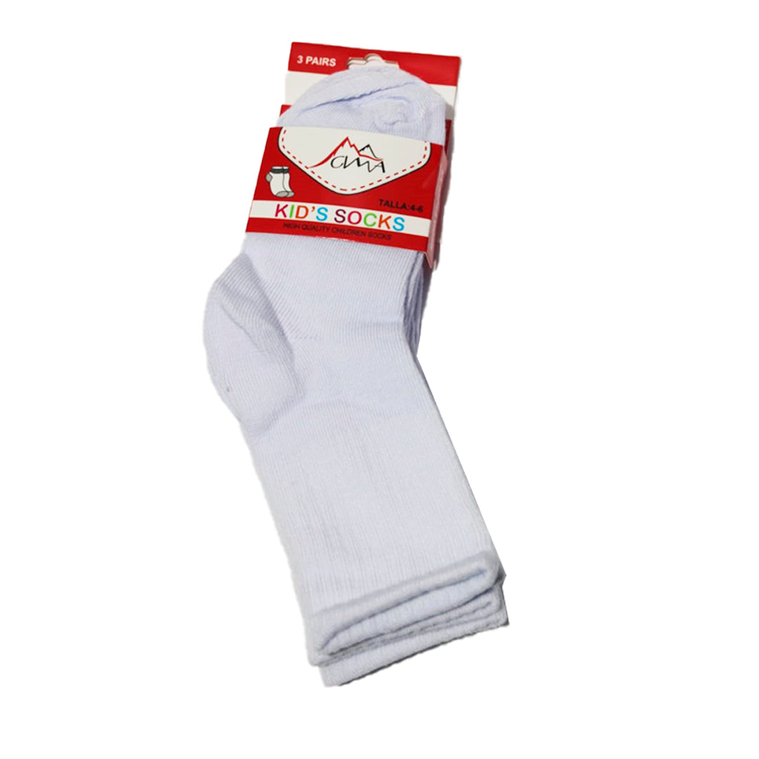 MEDIA ESCOLAR BLANCO