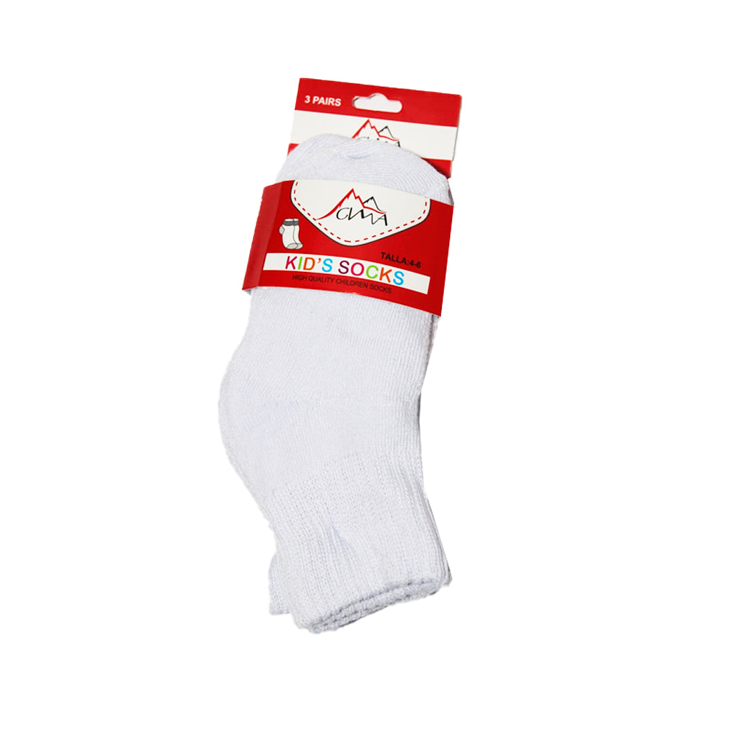 MEDIA ESCOLAR BLANCO