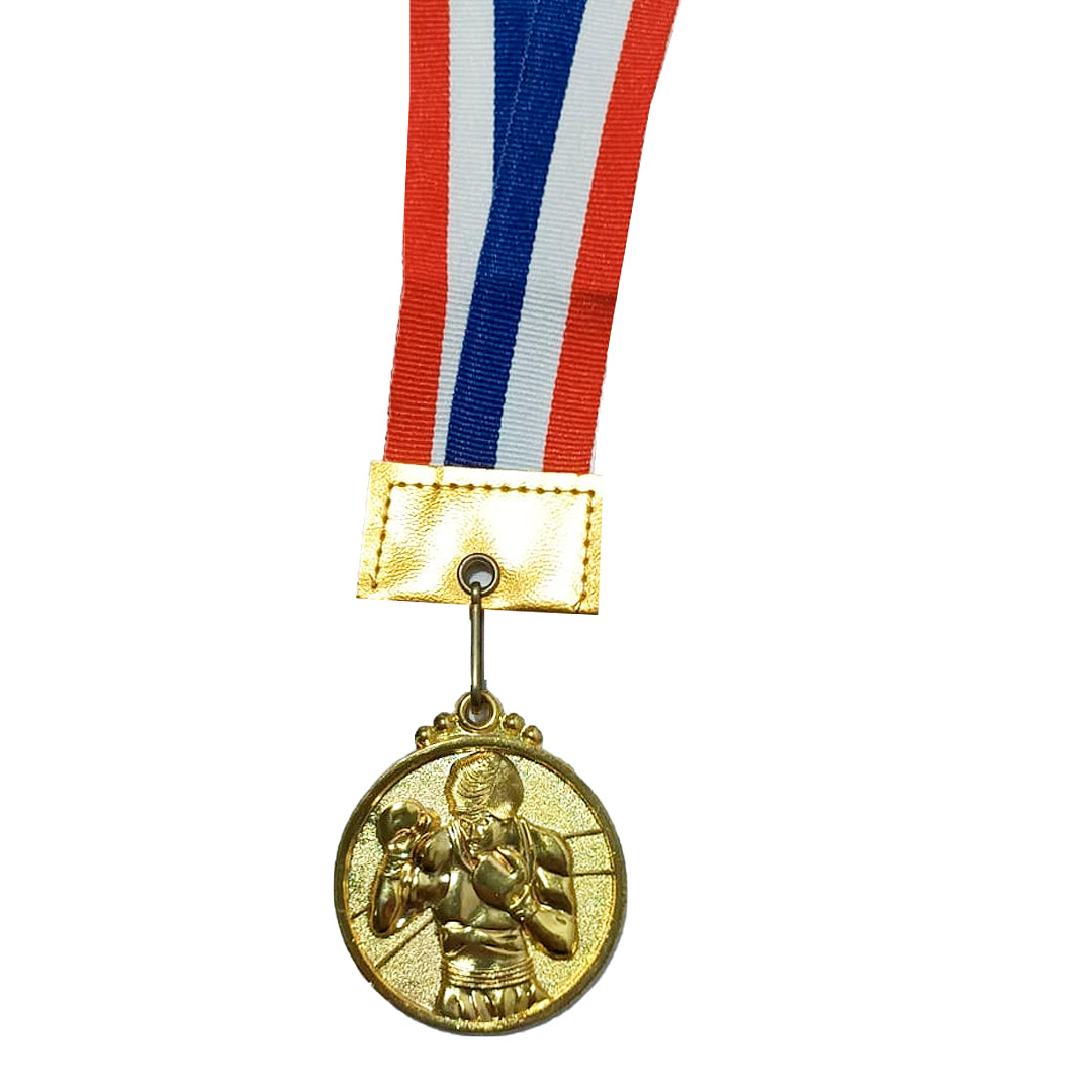 MEDALLA BOXEO DE ORO