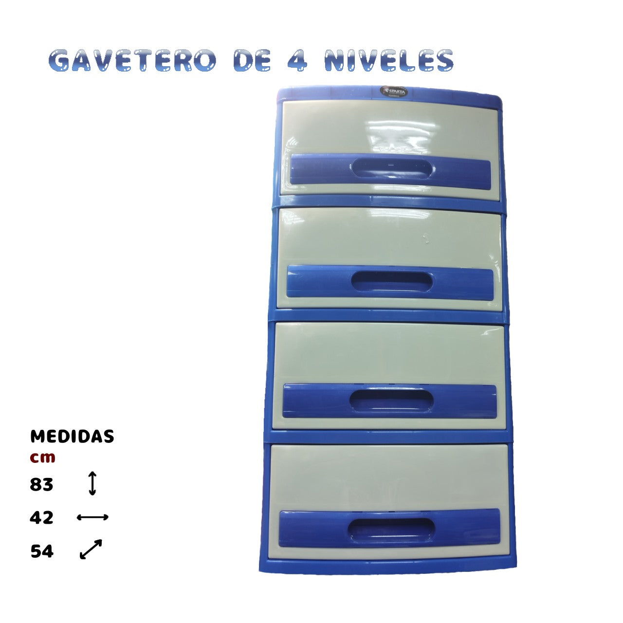 GAVETERO D 4 NIVELES