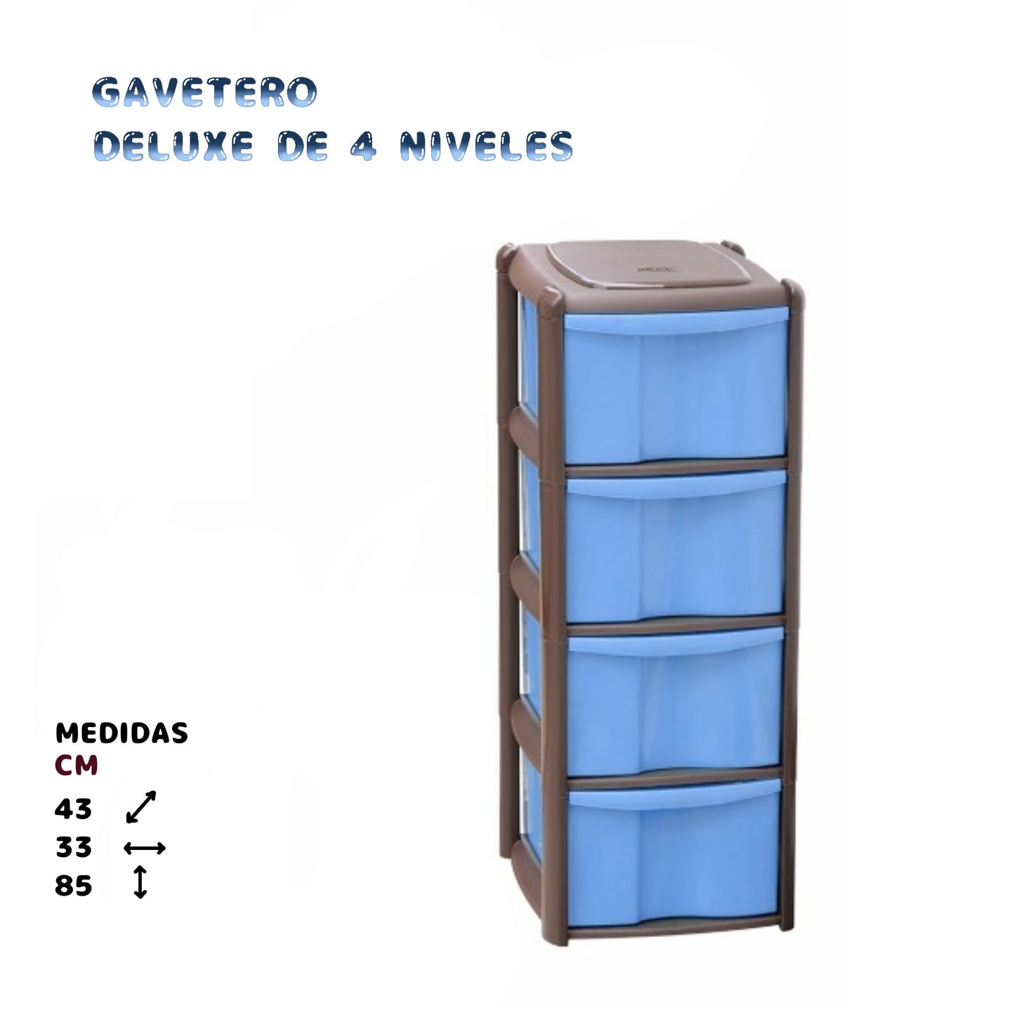 GAVETERO DE 4 NIVELE