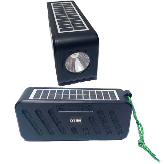 BOCINA Y LUZ SOLAR
