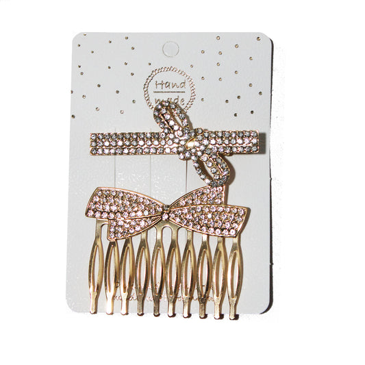 SET DE PEINETA C/PIE