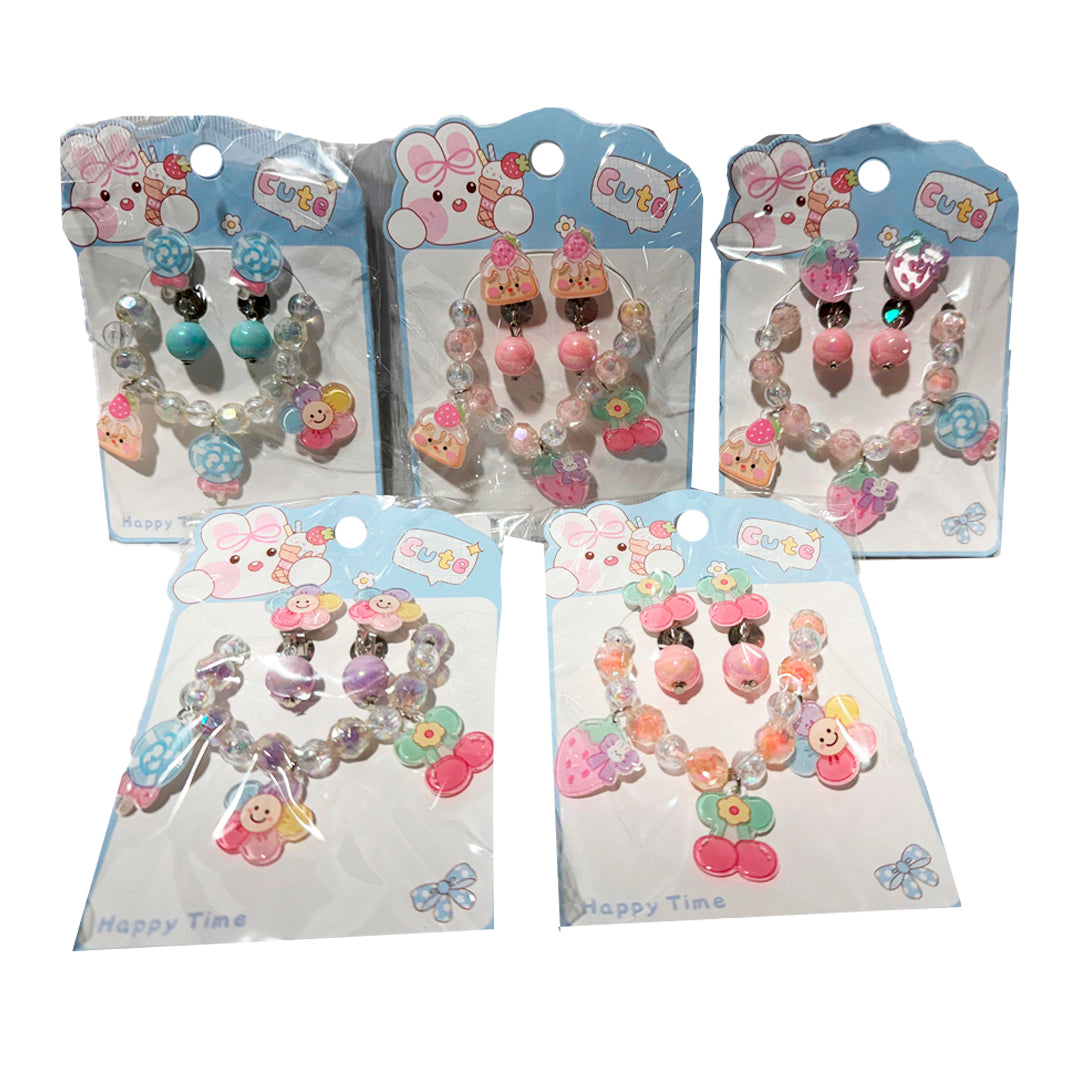 SET DE PULSERA/ARETE