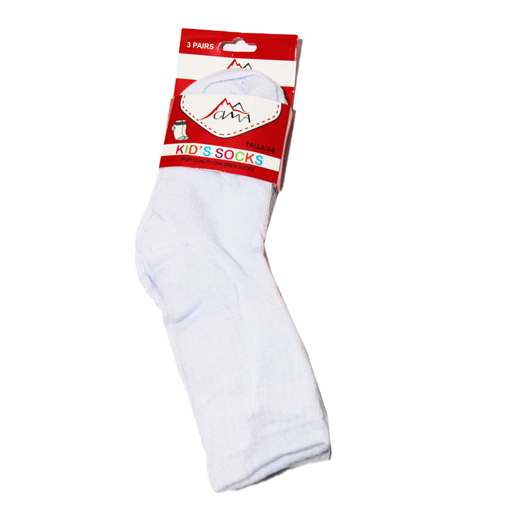 MEDIA ESCOLAR BLANCO