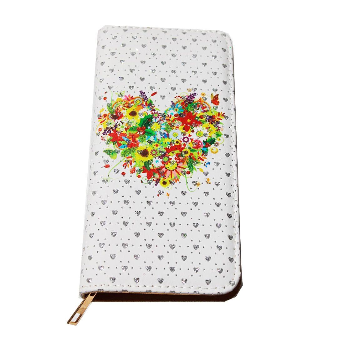 WALLET CON CORAZONES