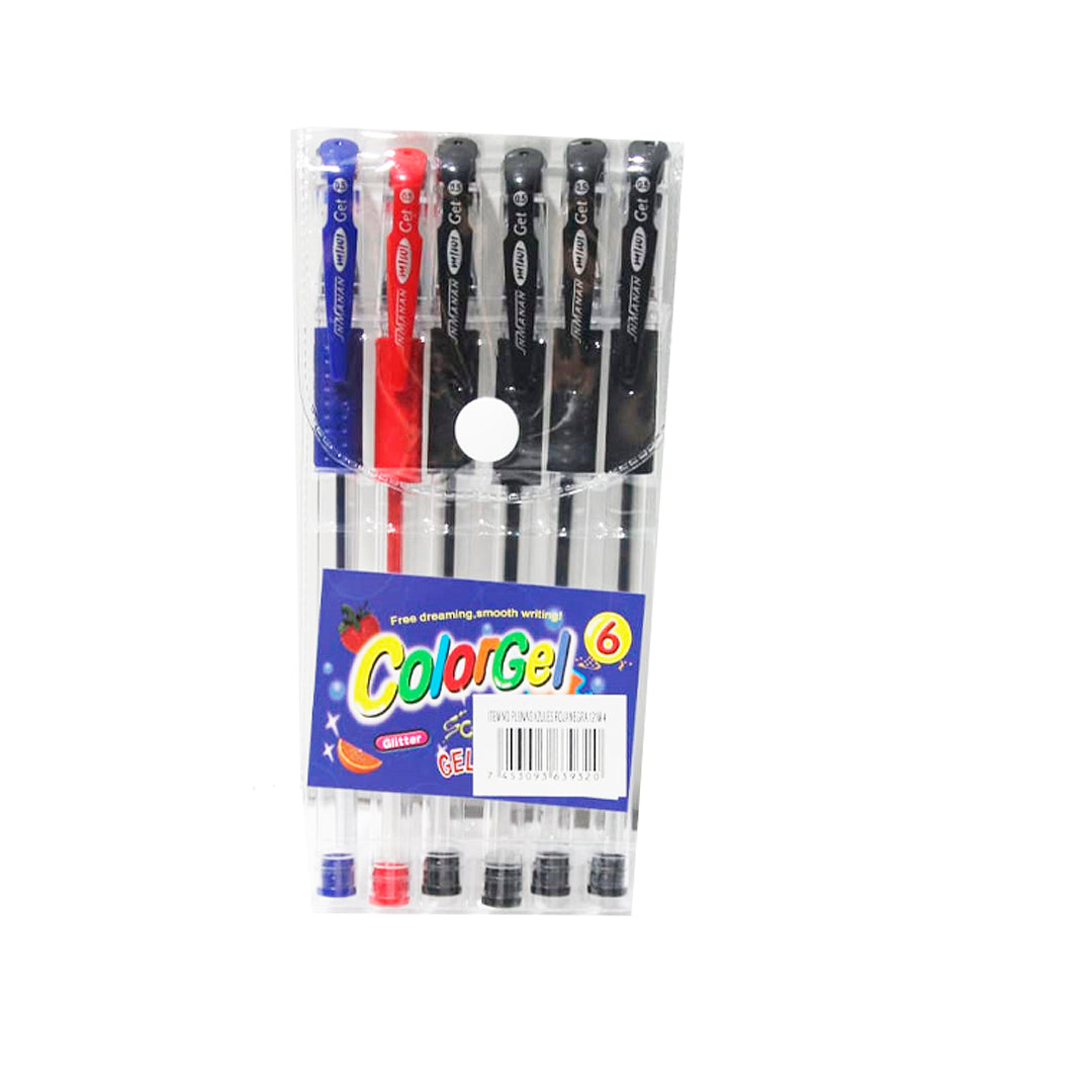 SET DE 6 PCS DE PLUM