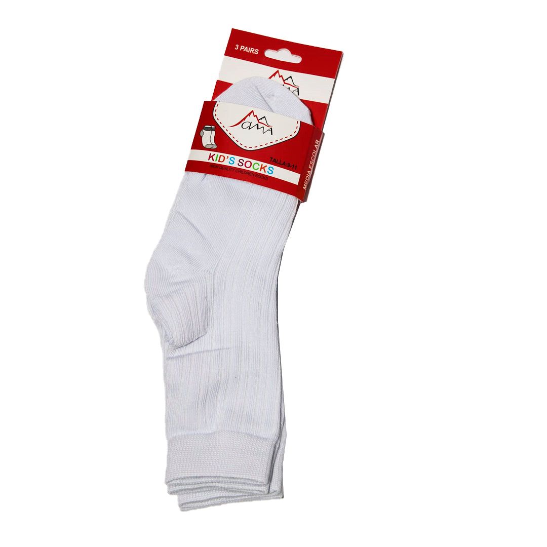 MEDIA ESCOLAR BLANCO