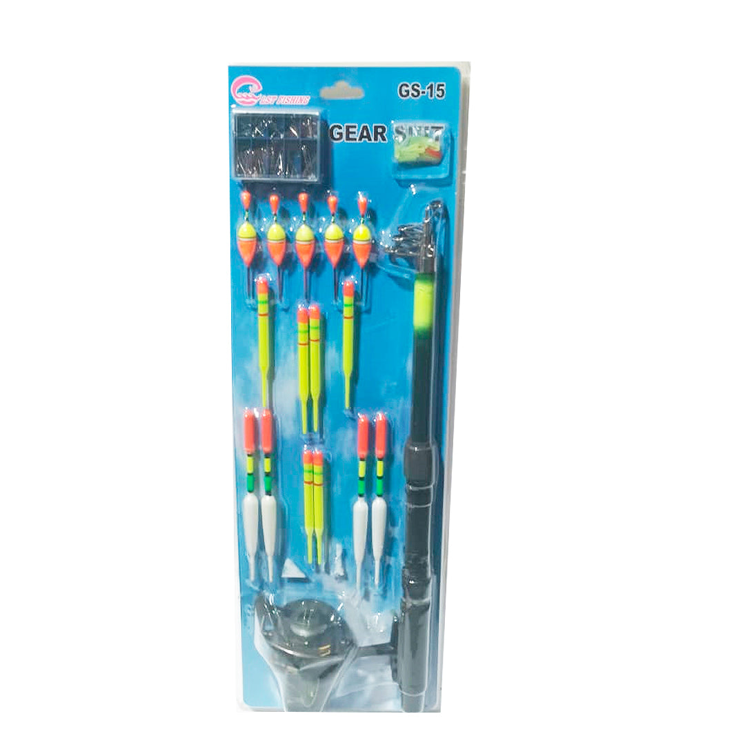 SET DE CAÑA DE PESCA