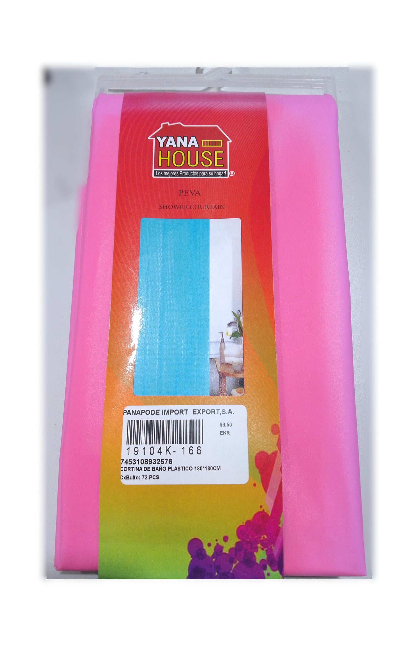 CORTINA DE BAÑO PLAS