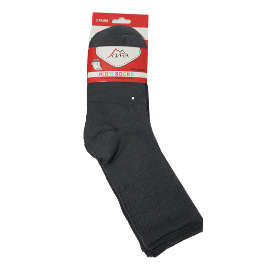 MEDIA ESCOLSR GRIS 8