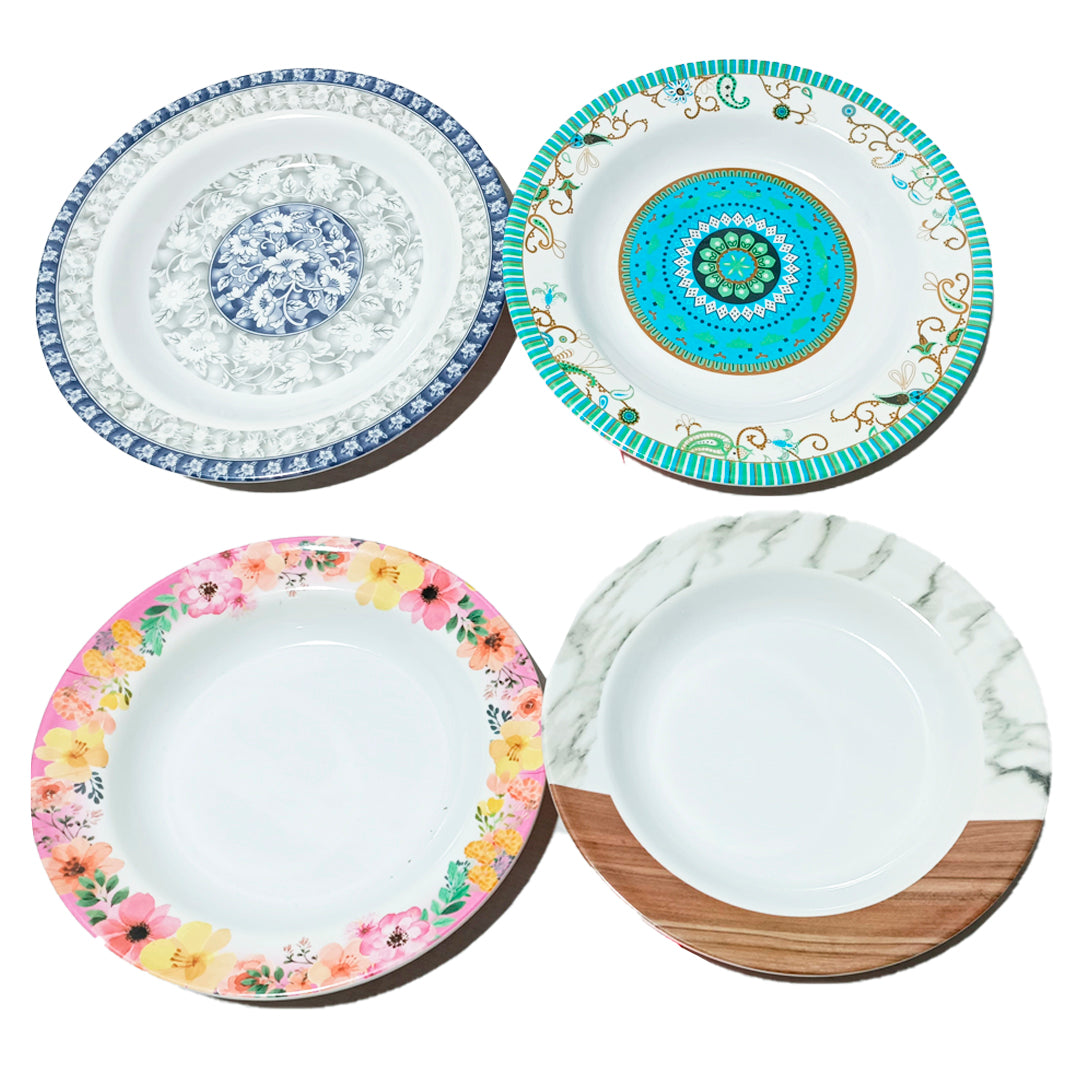 PLATO DE MELAMINA HO