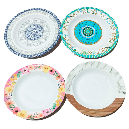 PLATO DE MELAMINA HO