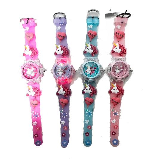 RELOJ DE NIÑA C/LUCE