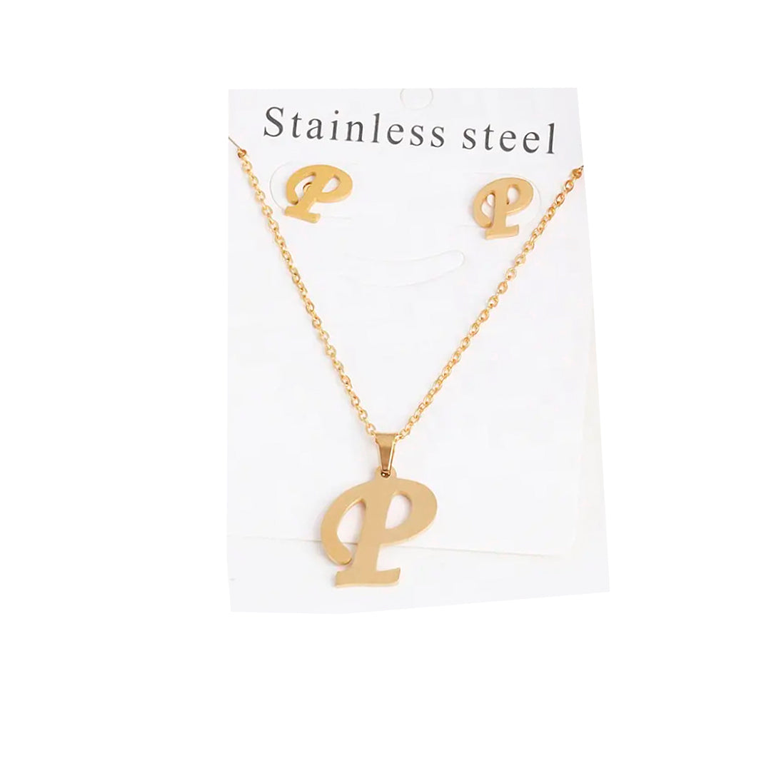 JUEGO DE COLLAR LETR