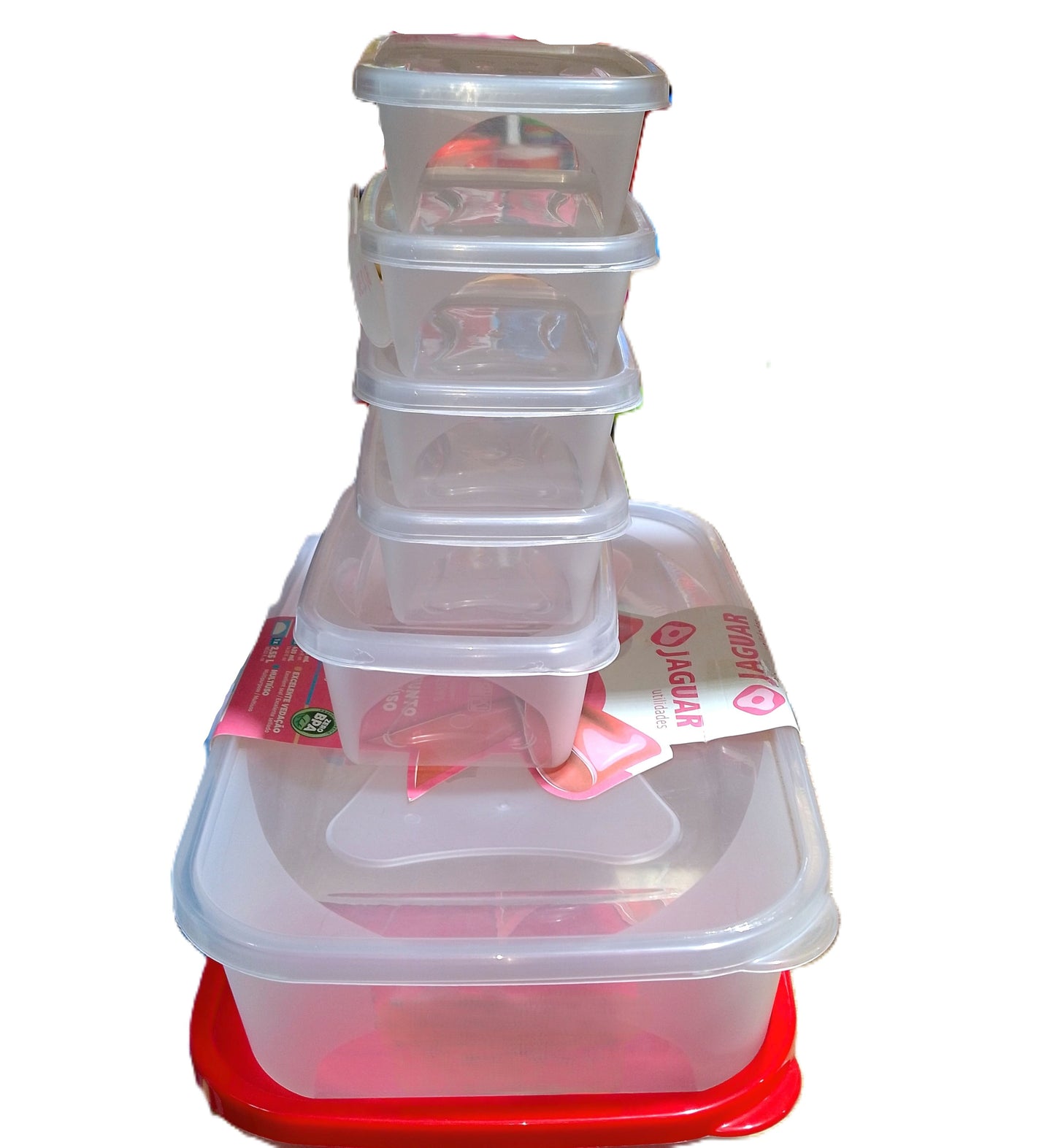 SET DE ENVASE RECT .