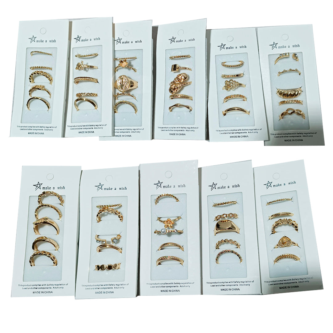 SET DE ANILLO DIFERE