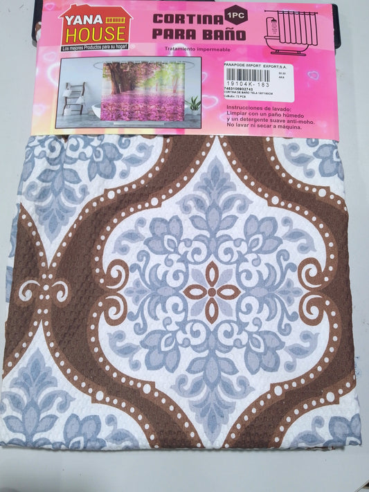 CORTINA DE BAÑO DE T