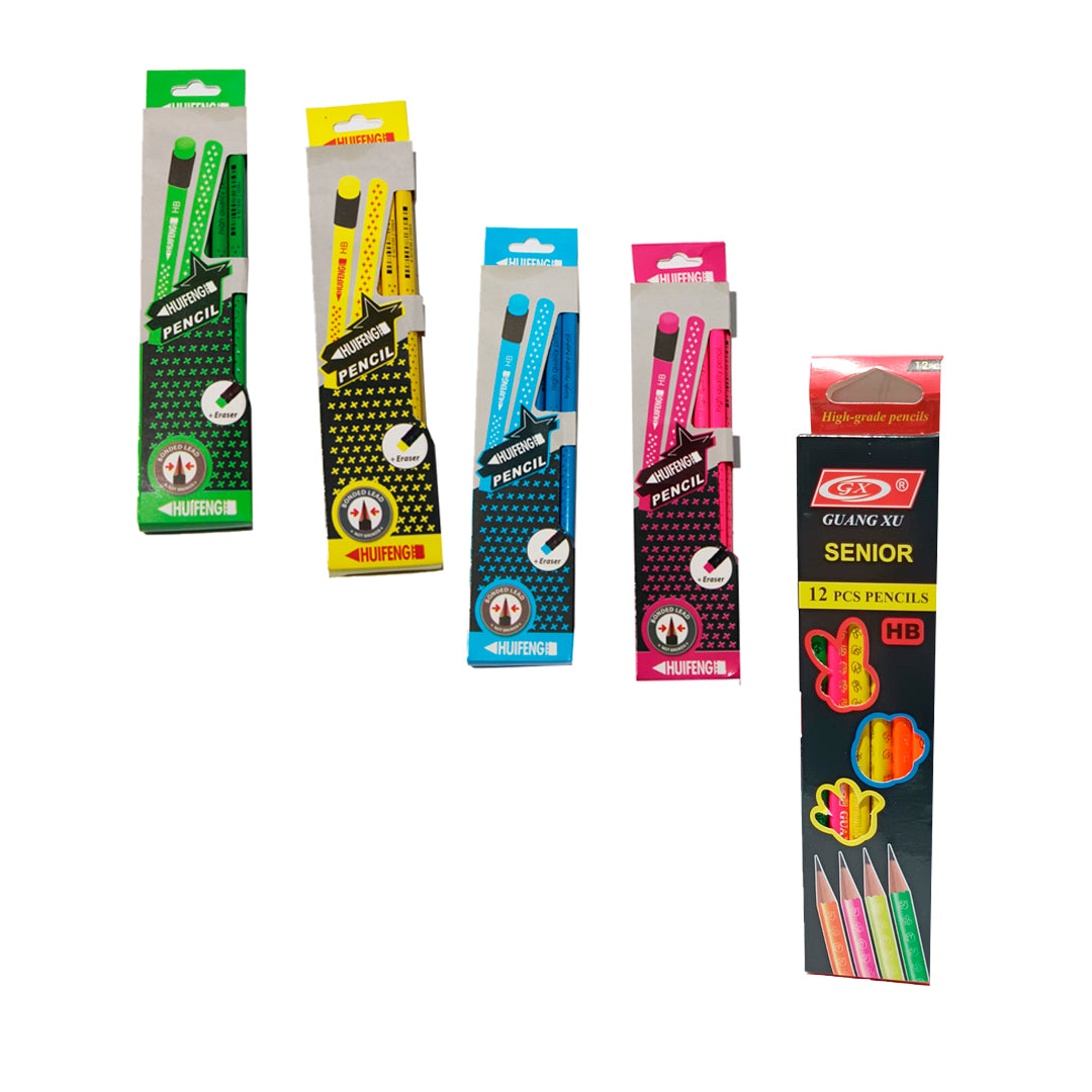 LAPIZ DE CARBON (12P