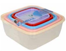 SET DE ENVASES CUADR