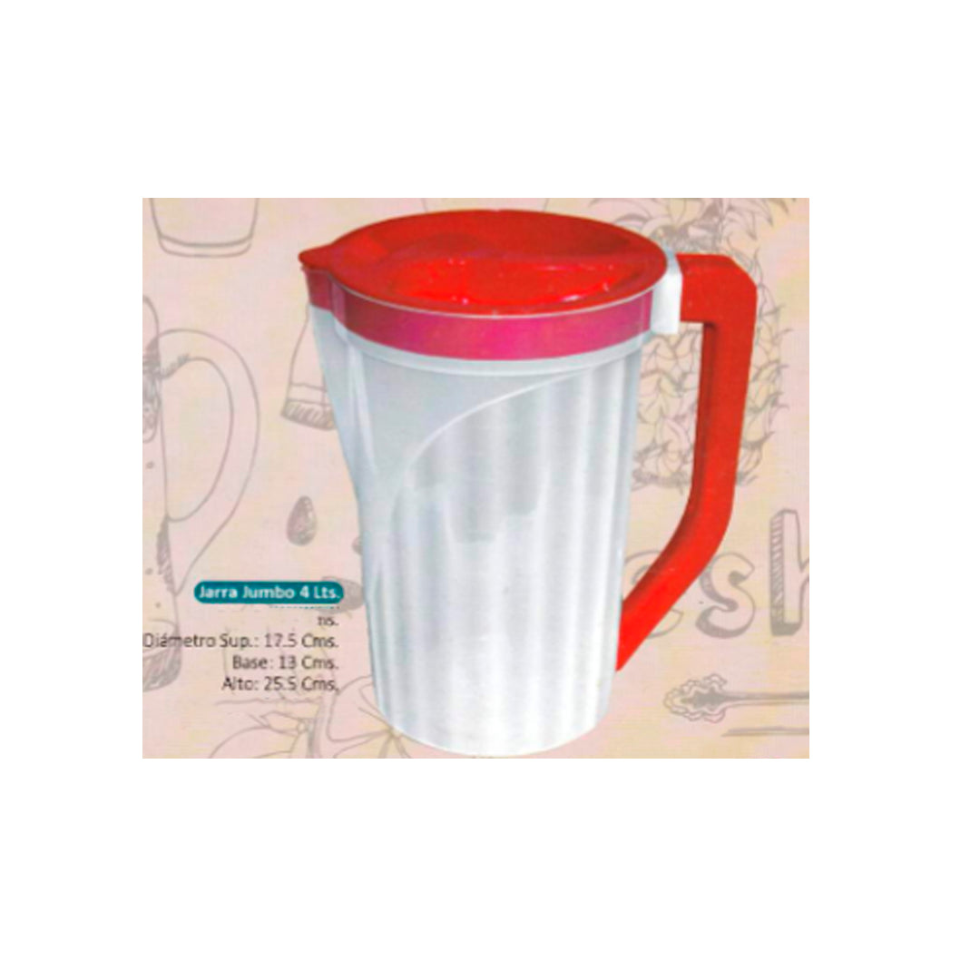 JARRA JUMBO DE 4 LTS