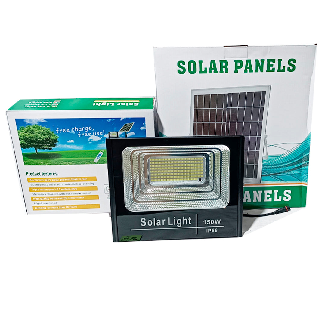 LAMPARA PANEL SOLAR