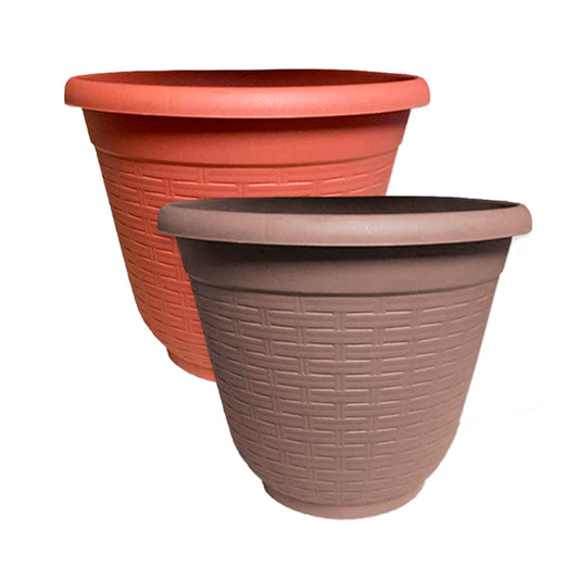 MACETA RATAN REDONDA